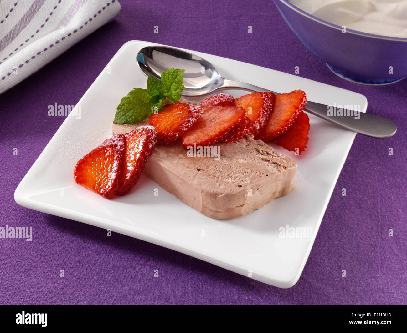 Peppermint Patty terrine gelé Banque D'Images