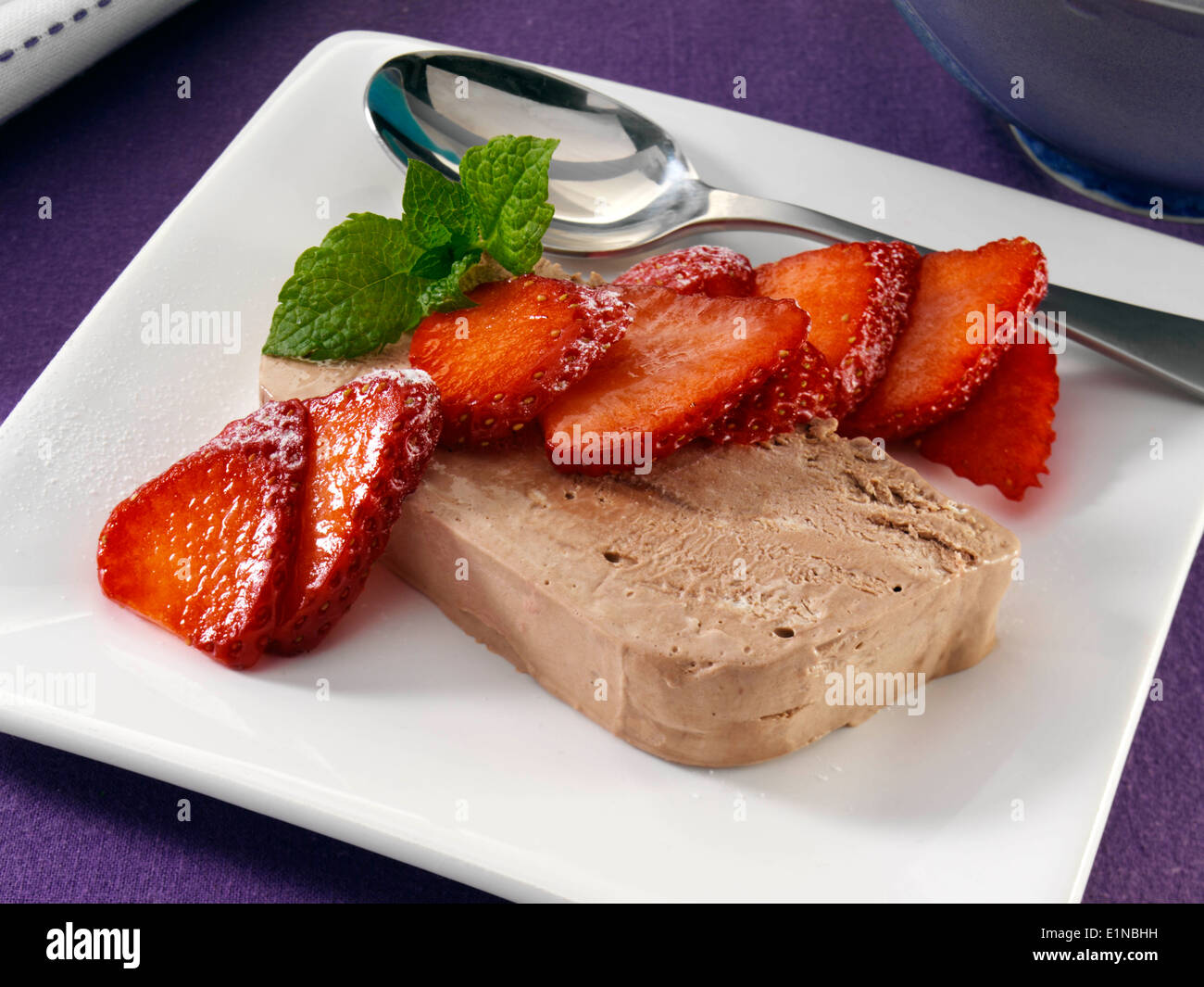 Peppermint Patty terrine gelé Banque D'Images