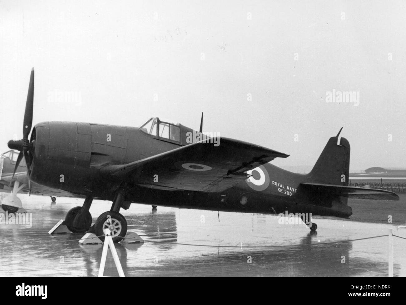 Grumman Hellcat, KE209, Yeovilton Banque D'Images