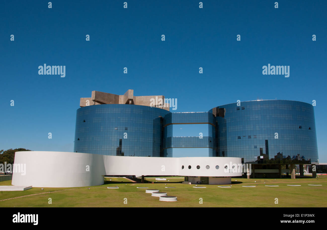 Tours de l'Office fédéral des poursuites - Procureur général - à Brasilia Brésil Banque D'Images