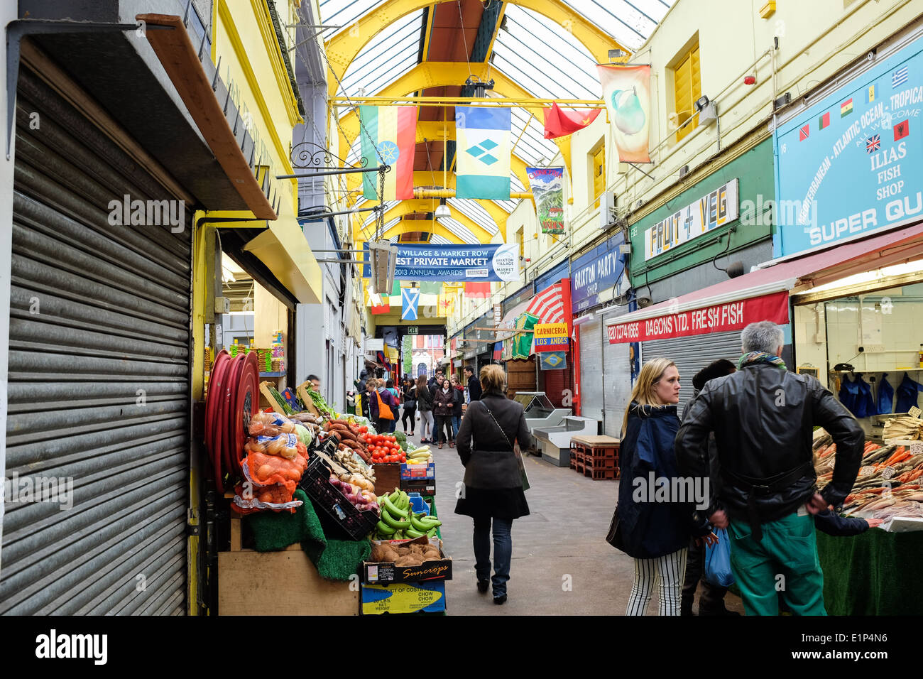 Village de Brixton à Brixton, Londres, Royaume-Uni. Banque D'Images