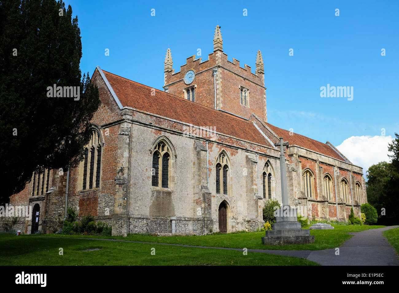 L'église Sainte Marie de fonder, Hampshire. UK Banque D'Images