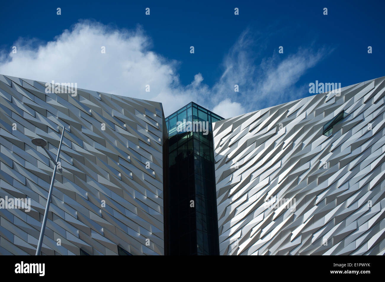 Centre Titanic à Belfast, en Irlande du Nord Banque D'Images