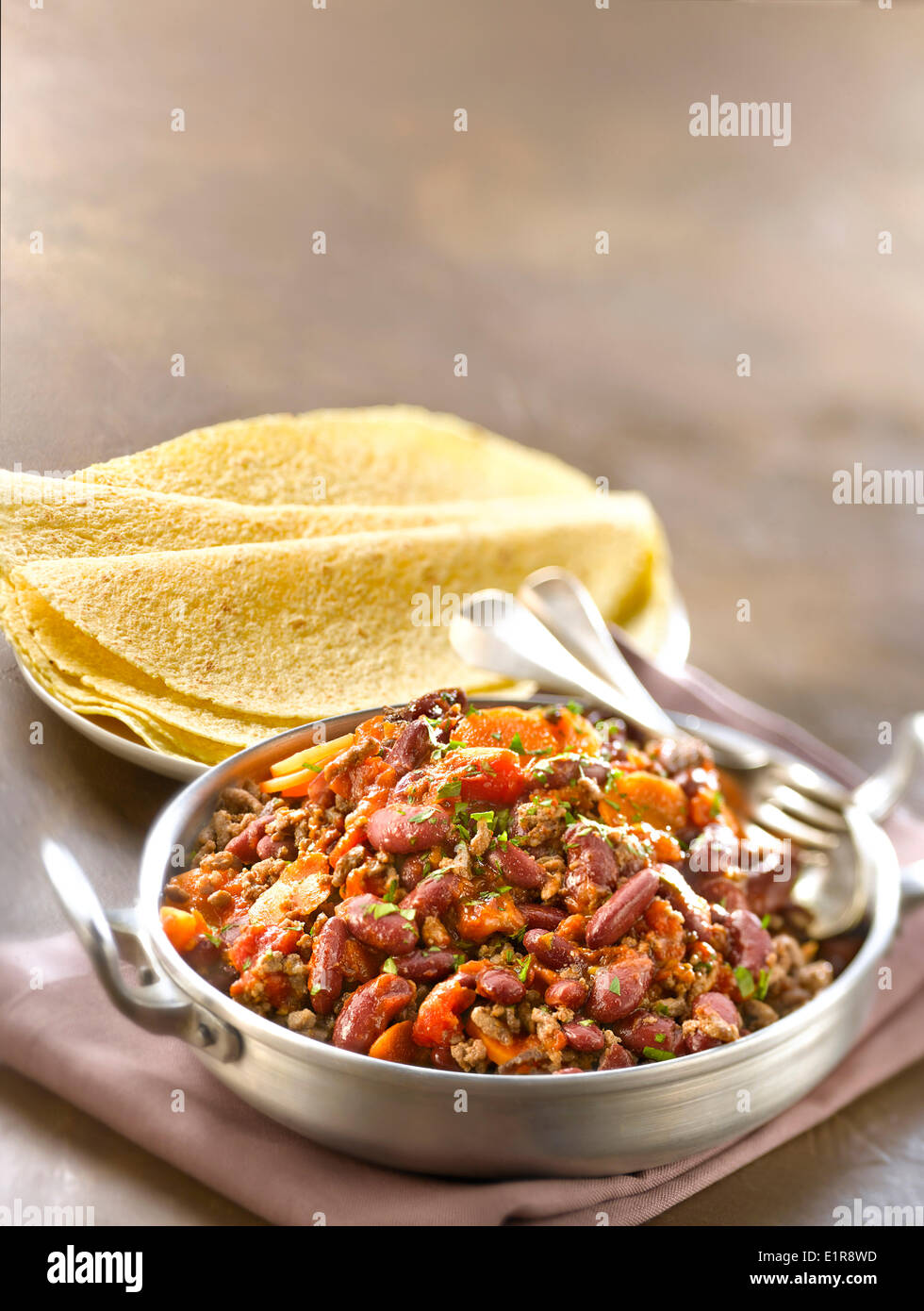Chili con carne Banque D'Images