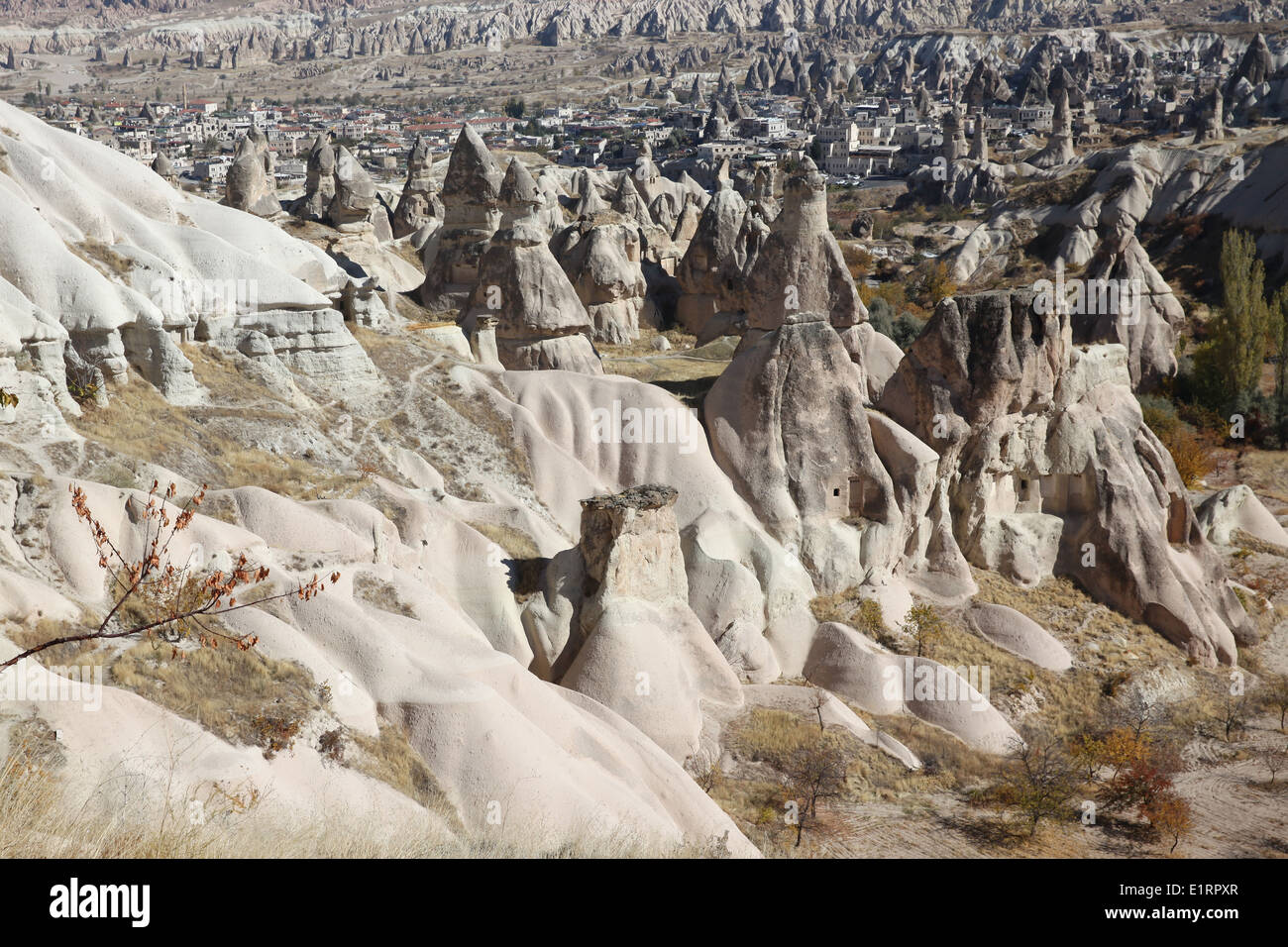 Spectaculaire paysage de Cappadoce, Turquie Banque D'Images