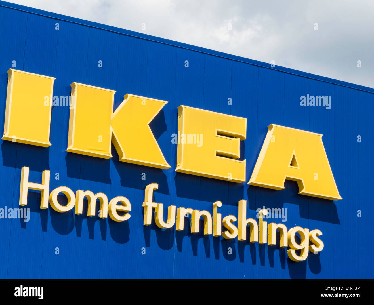 Suédois IKEA Store extérieur, Stoughton, NA Banque D'Images