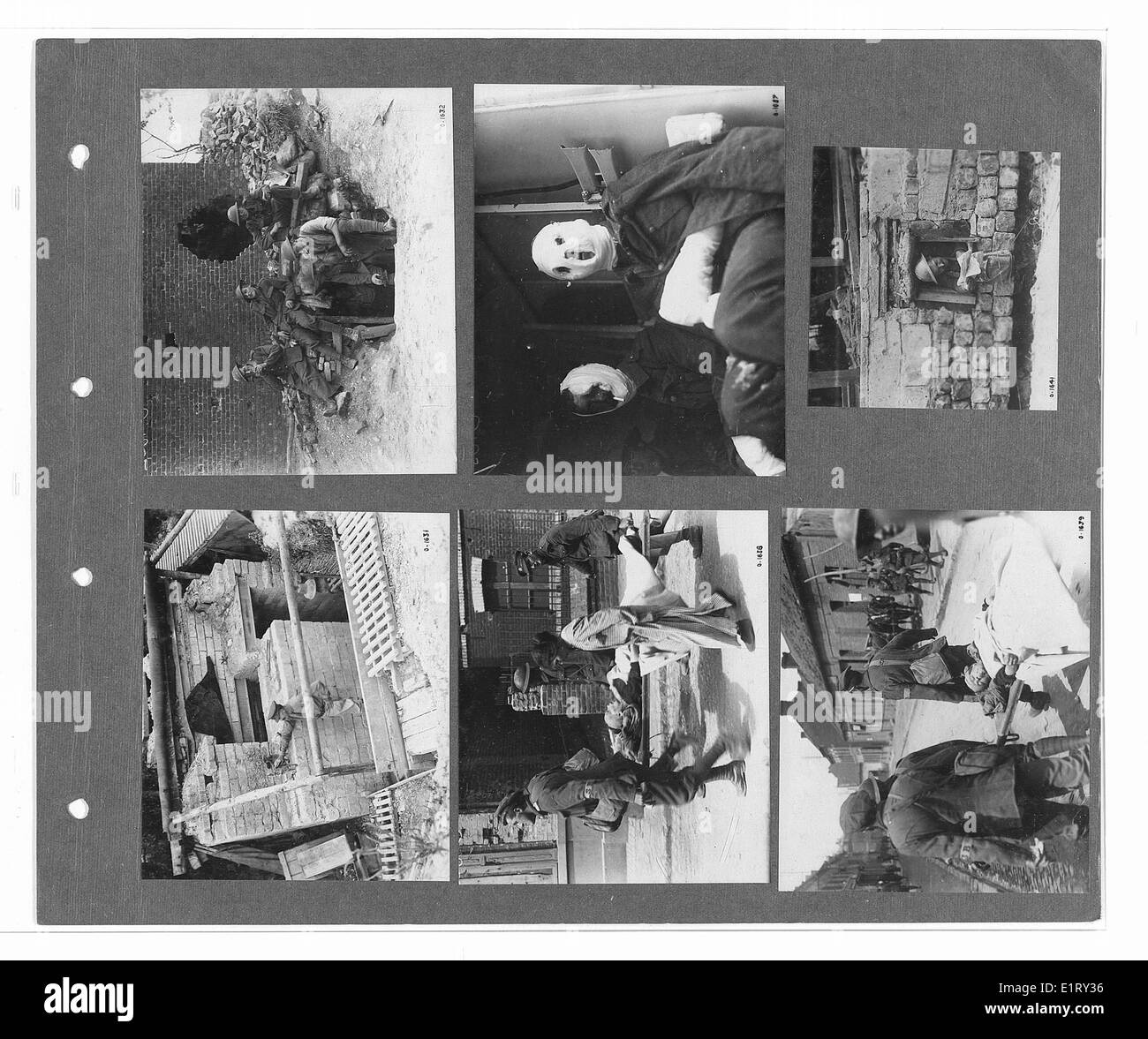 Le volume 3 des photographies officielles de guerre du Canada comprend des images du corps indien, mettant l'accent sur les 15e sikhs, 9e Gurkhas et 6e Jats pendant la première Guerre mondiale. Les photographies couvrent des endroits comme Merville, Estaire et St Floris. Banque D'Images