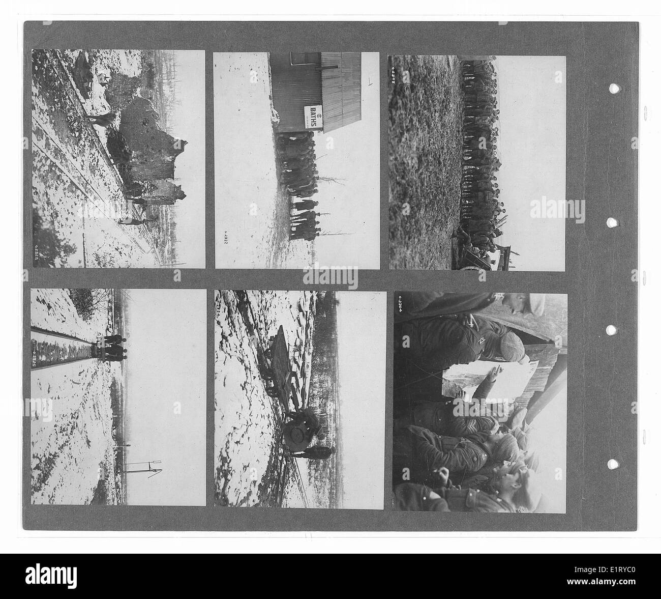 Fonds de souvenirs de guerre canadiens. Les photographies de guerre officiel : Volume 3 Banque D'Images