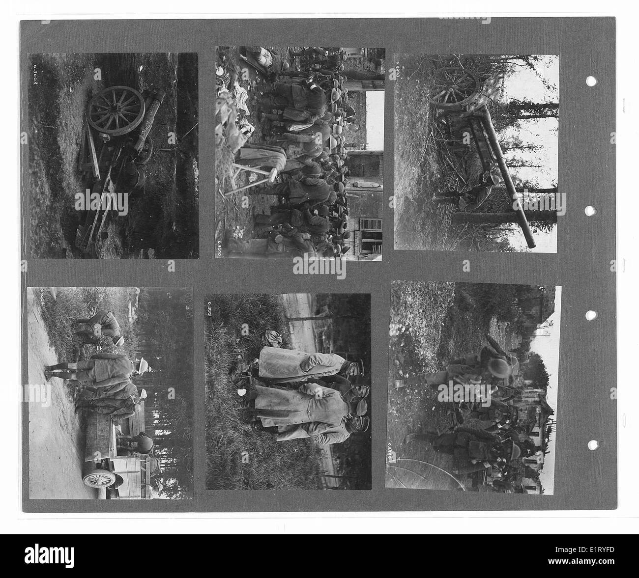 Cette image, qui fait partie du volume 4 du Fonds des monuments commémoratifs de guerre du Canada, montre des soldats de diverses unités du corps indien, y compris les 15e sikhs, 18e lancers et 39e Garhwalis, stationnés autour de St Floris et Fauquissart, en France, pendant la première Guerre mondiale Banque D'Images