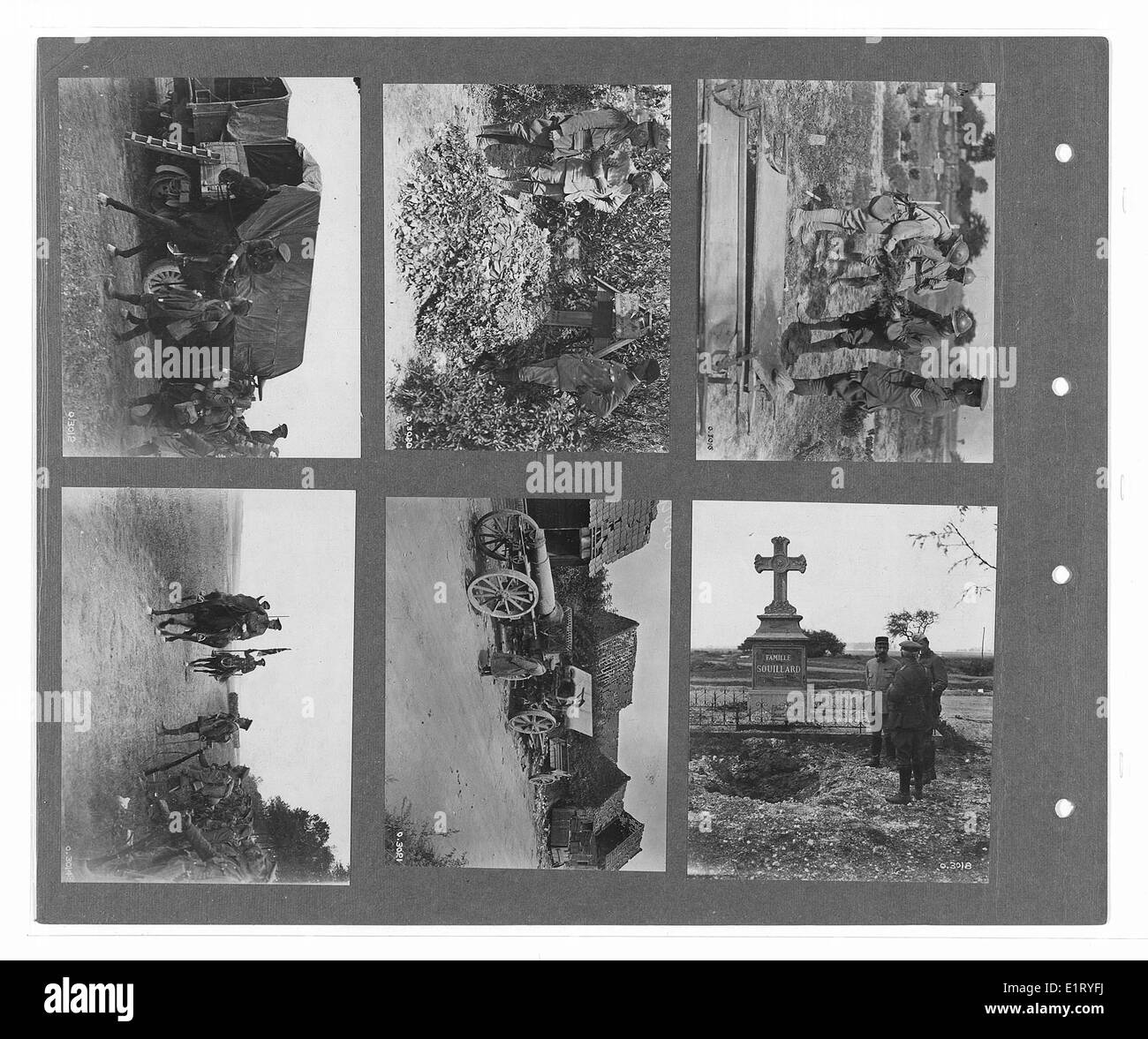 Ce volume présente des photographies officielles de la première Guerre mondiale, documentant les 15e sikhs, 18e lancers, 2/2 Gurkhas, 39e Garhwalis, 58e Rifles, 9e Gurkhas et 6e Jats. La collection comprend des images des activités militaires en France, y compris Saint-Floris et Merville, avec des personnalités telles que le major Watt et Sir Partab Singh. Banque D'Images