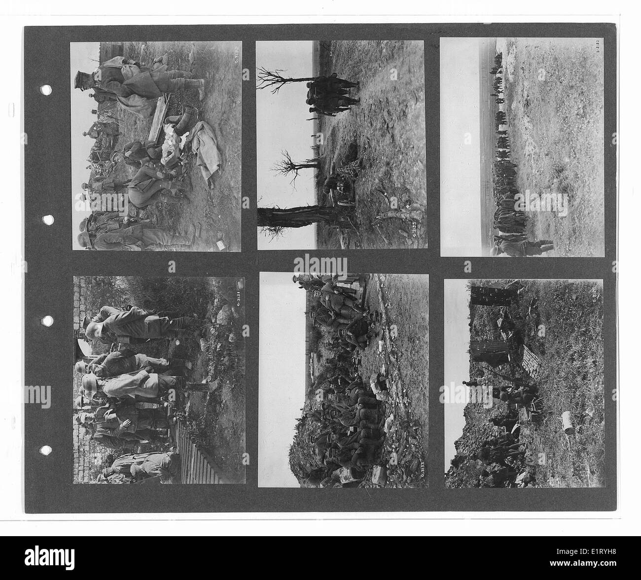 Fonds de souvenirs de guerre canadiens. Les photographies de guerre officiel : Volume 4 Banque D'Images