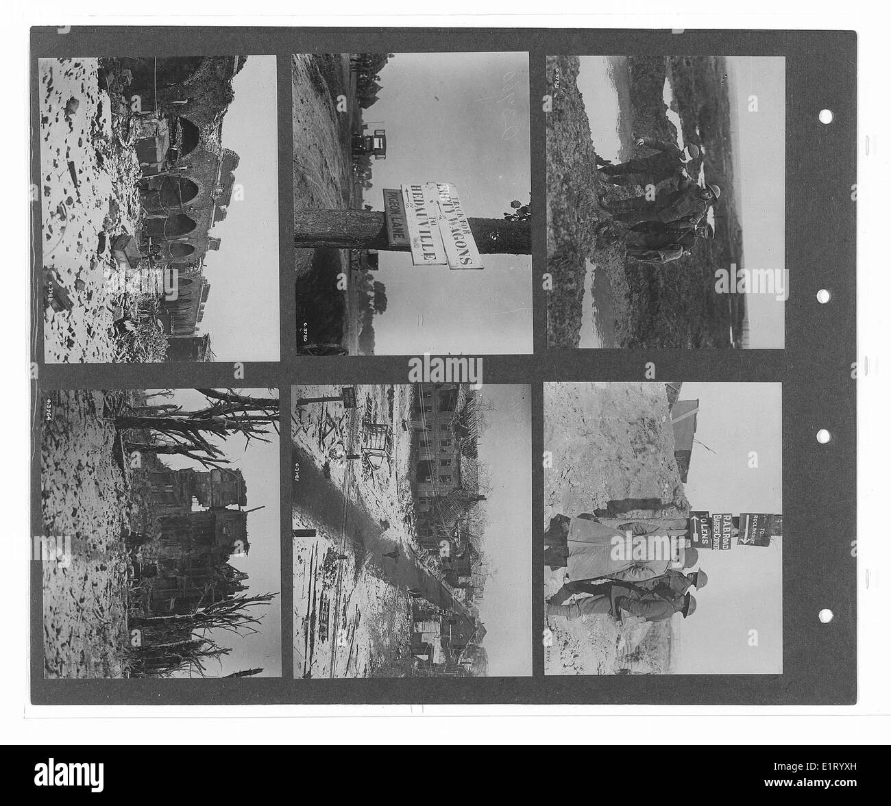 Le volume 4 de la collection du Fonds des monuments commémoratifs de guerre canadiens présente des photographies des 15e sikhs, 39e Garhwalis et 6e Jats. Les images documentent les engagements militaires et la vie quotidienne des soldats pendant la première Guerre mondiale, prises de divers endroits tels que Merville, St Floris et Estaire. Banque D'Images