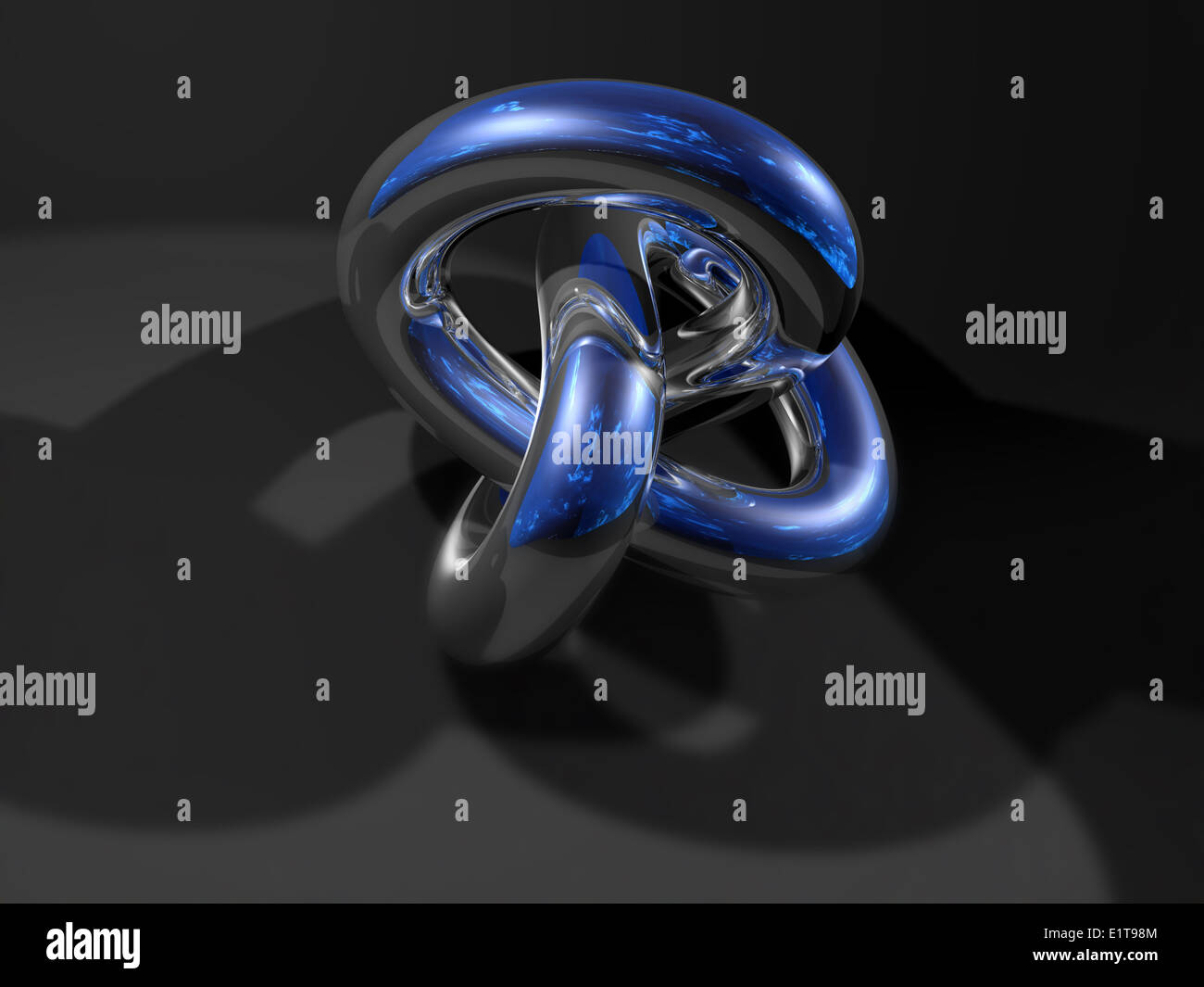Torus fait en 3d software Banque D'Images