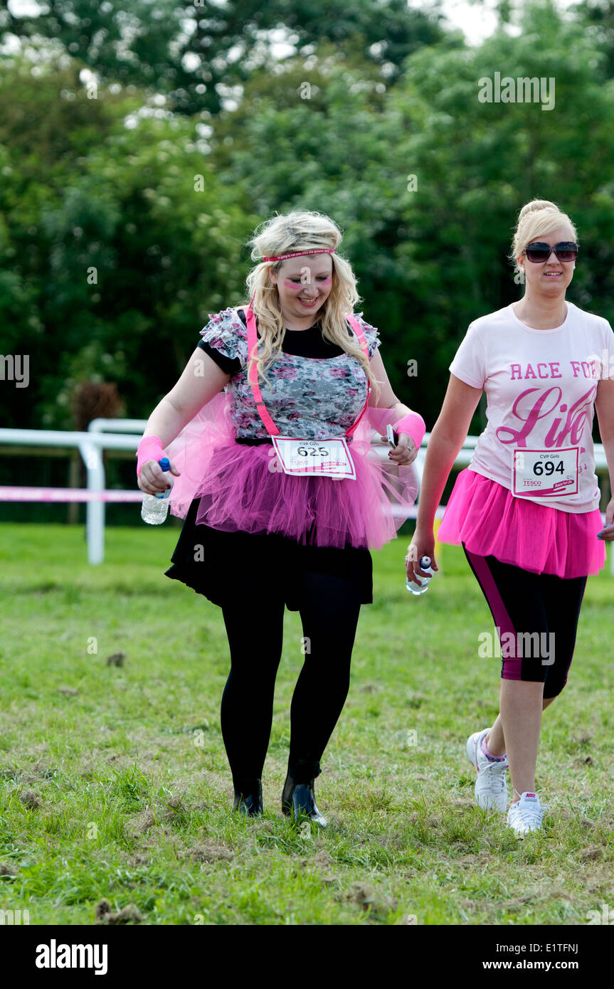 La race pour la vie, le Cancer Research UK Charity Event Banque D'Images