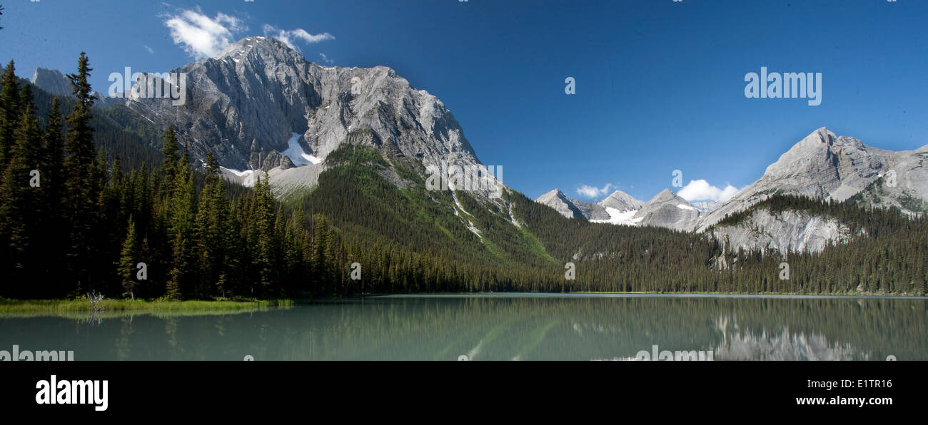 Le parc provincial d'Elk Lake, Sparwood, Colombie-Britannique, Canada Banque D'Images