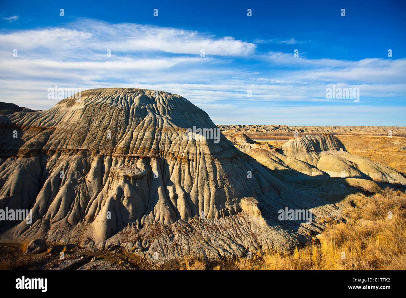 Le parc provincial Dinosaur, UNESCO World Heritage Site, Alberta, Canada Banque D'Images