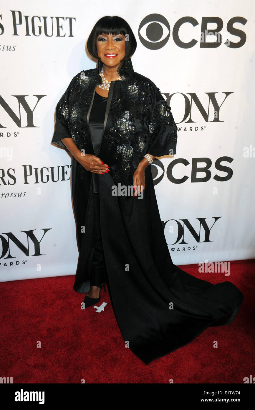 New York, USA. 8 juin, 2014. Patti Labelle participant à la 68e Escadre Le théâtre américain Tony Awards annuels au Radio City Music Hall le 8 juin 2014 à New York. © AFP PHOTO alliance/Alamy Live News Banque D'Images