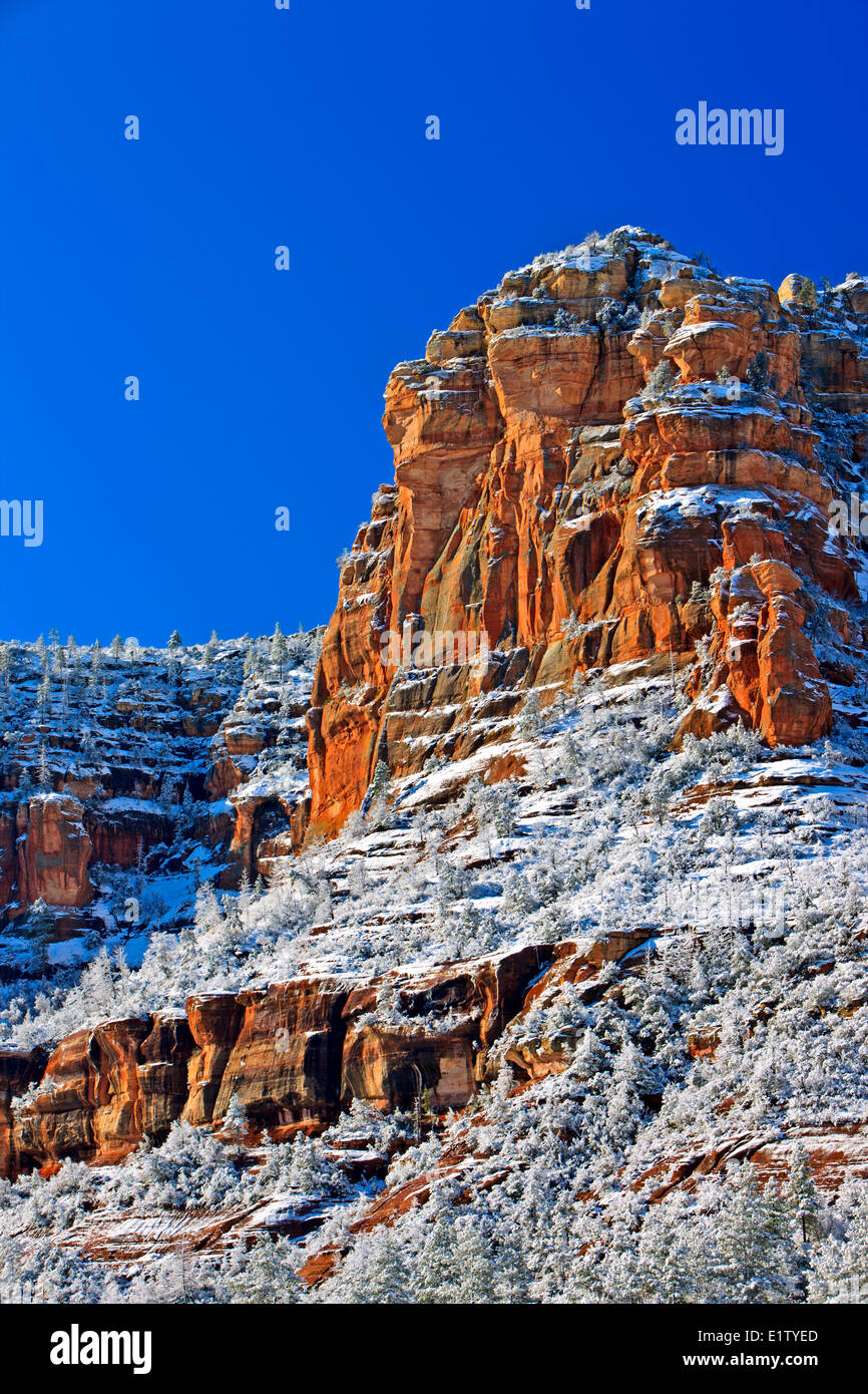Slide Rock State Park, , Sedona, Arizona, USA, Oak Creek Canyon Banque D'Images