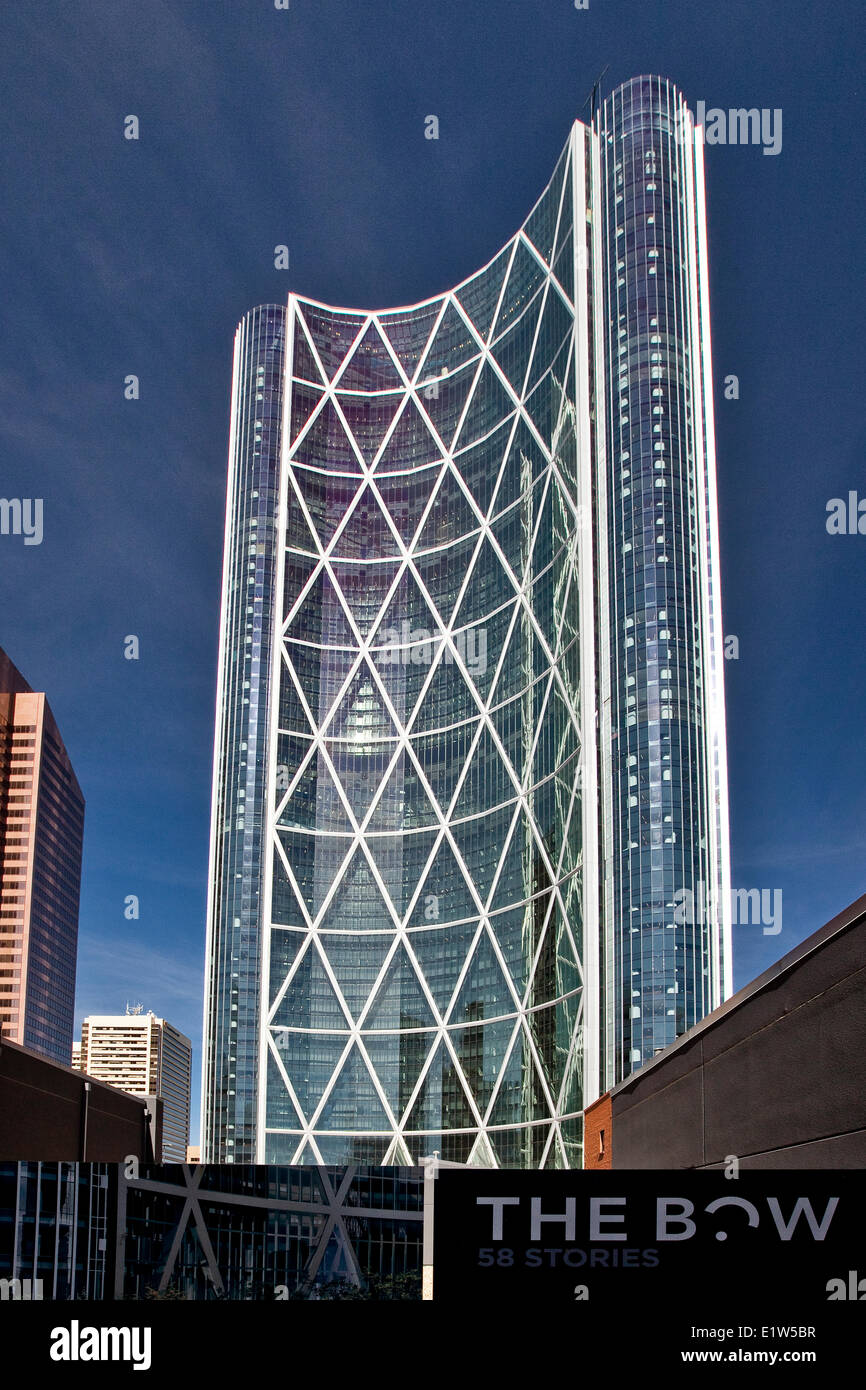 Bow Tower, Calgary, AB, Canada. Banque D'Images