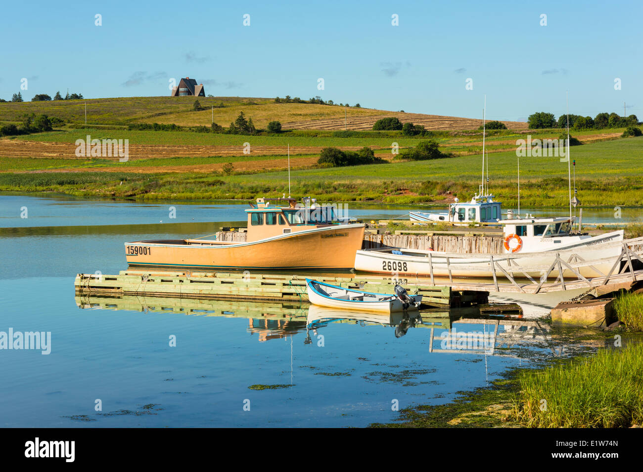 Rivière des Français, Prince Edward Island, Canada Banque D'Images