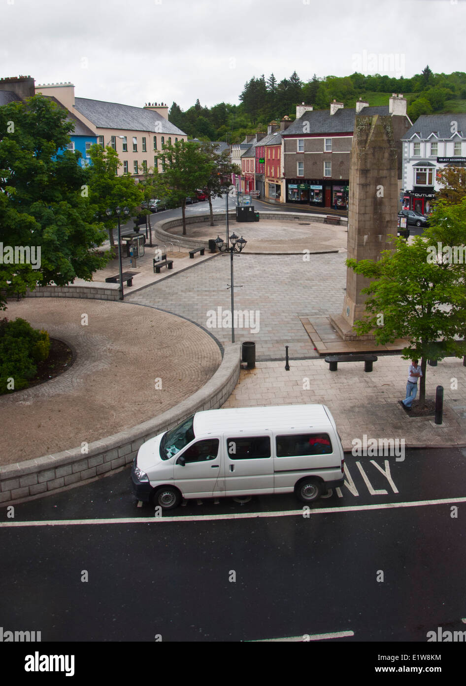 Le Diamant la ville de Donegal County Donegal Ireland Banque D'Images