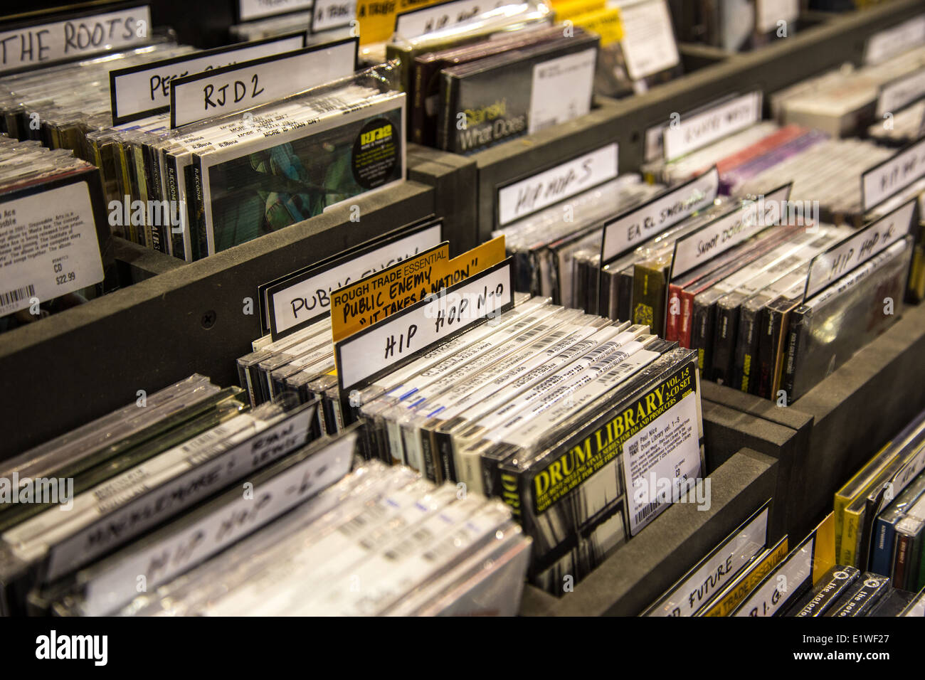 Rough Trade NYC, Brooklyn Banque D'Images