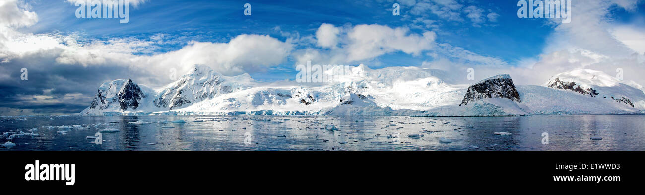 Neko Harbour, péninsule antarctique Banque D'Images