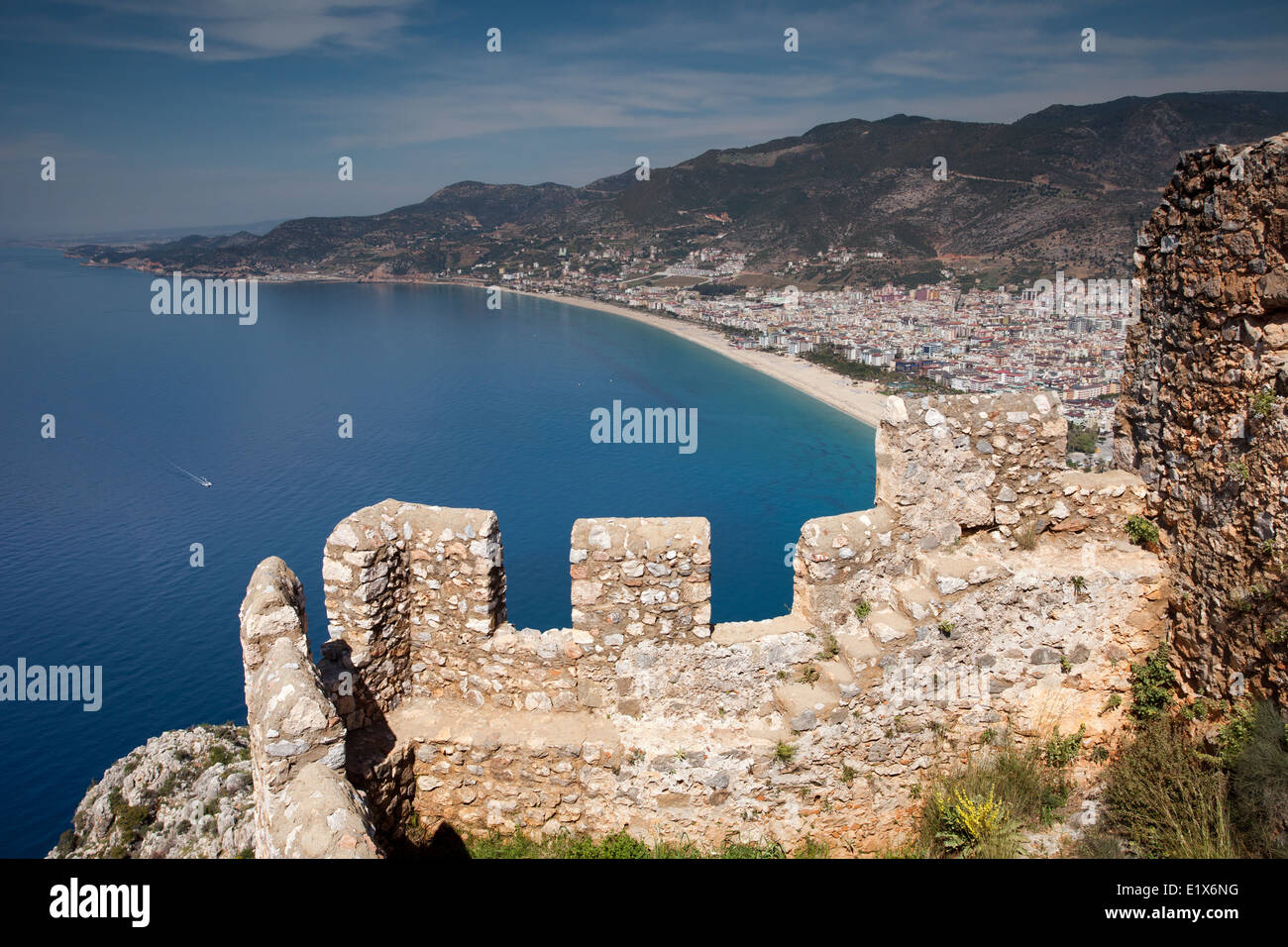 Château d’Alanya Banque D'Images