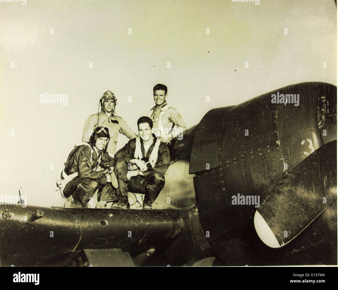 L'Escadron de la Deuxième Guerre mondiale Banque D'Images