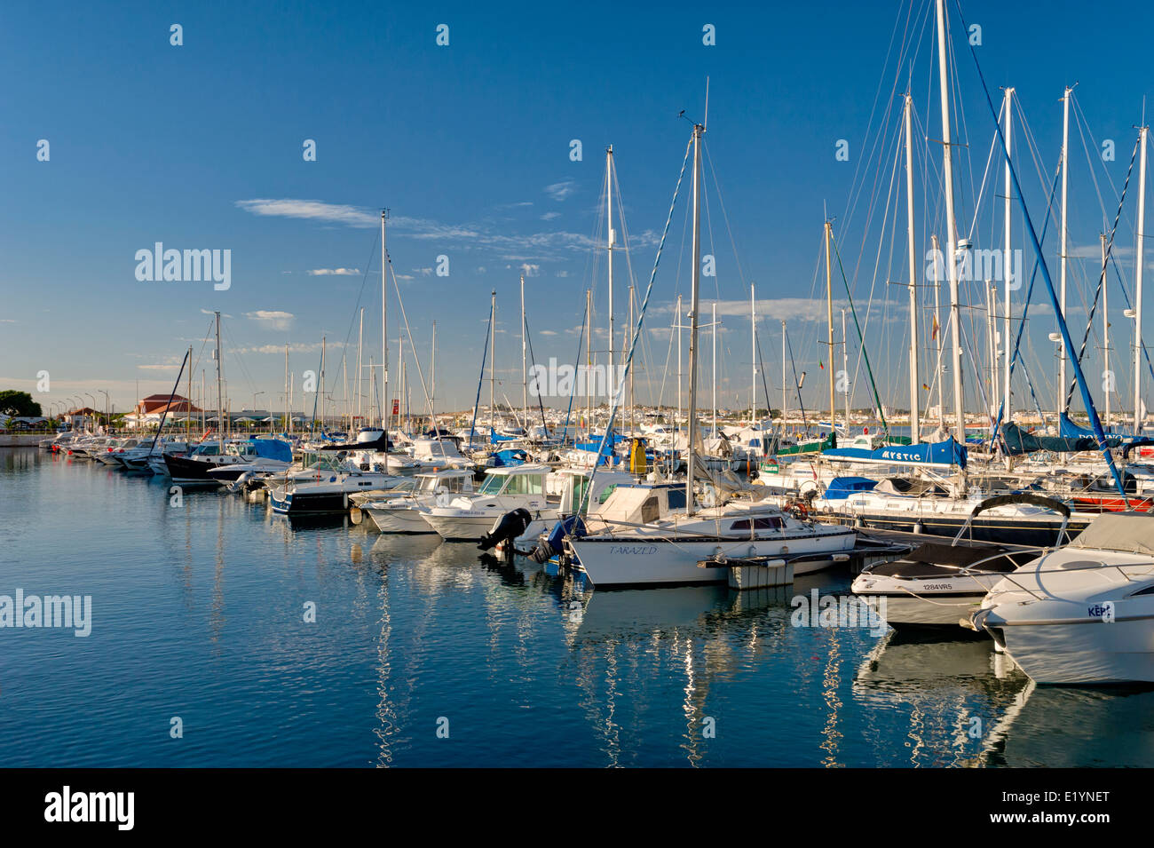 Marina de Vila Real de Santo Antonio, l'Est de l'Algarve Banque D'Images