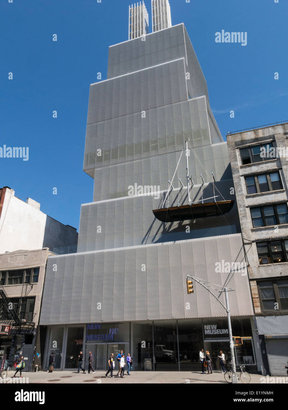 Le nouveau Musée, le Bowery, NYC Banque D'Images