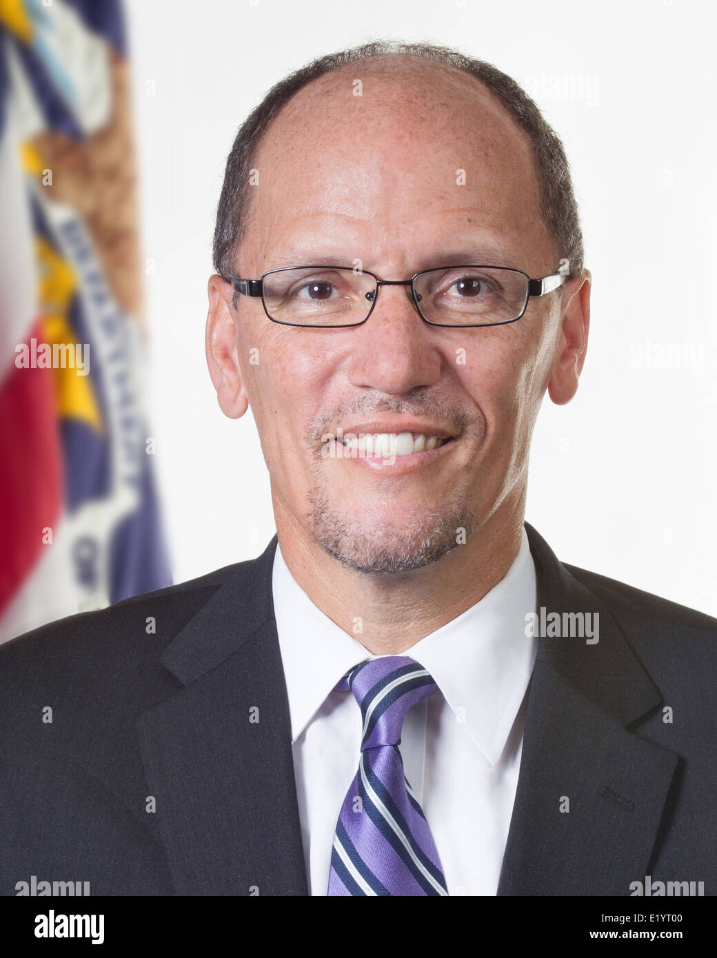 Ministère du Travail des Etats-Unis Secrétaire Thomas E. Perez Banque D'Images