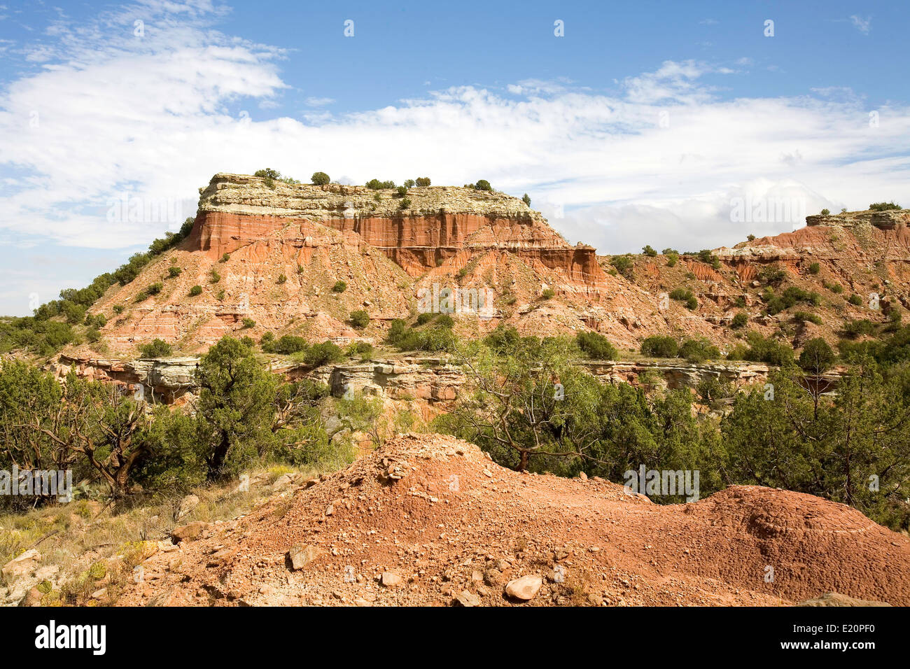 Palo Duro Canyon situé dans le nord du Texas Banque D'Images