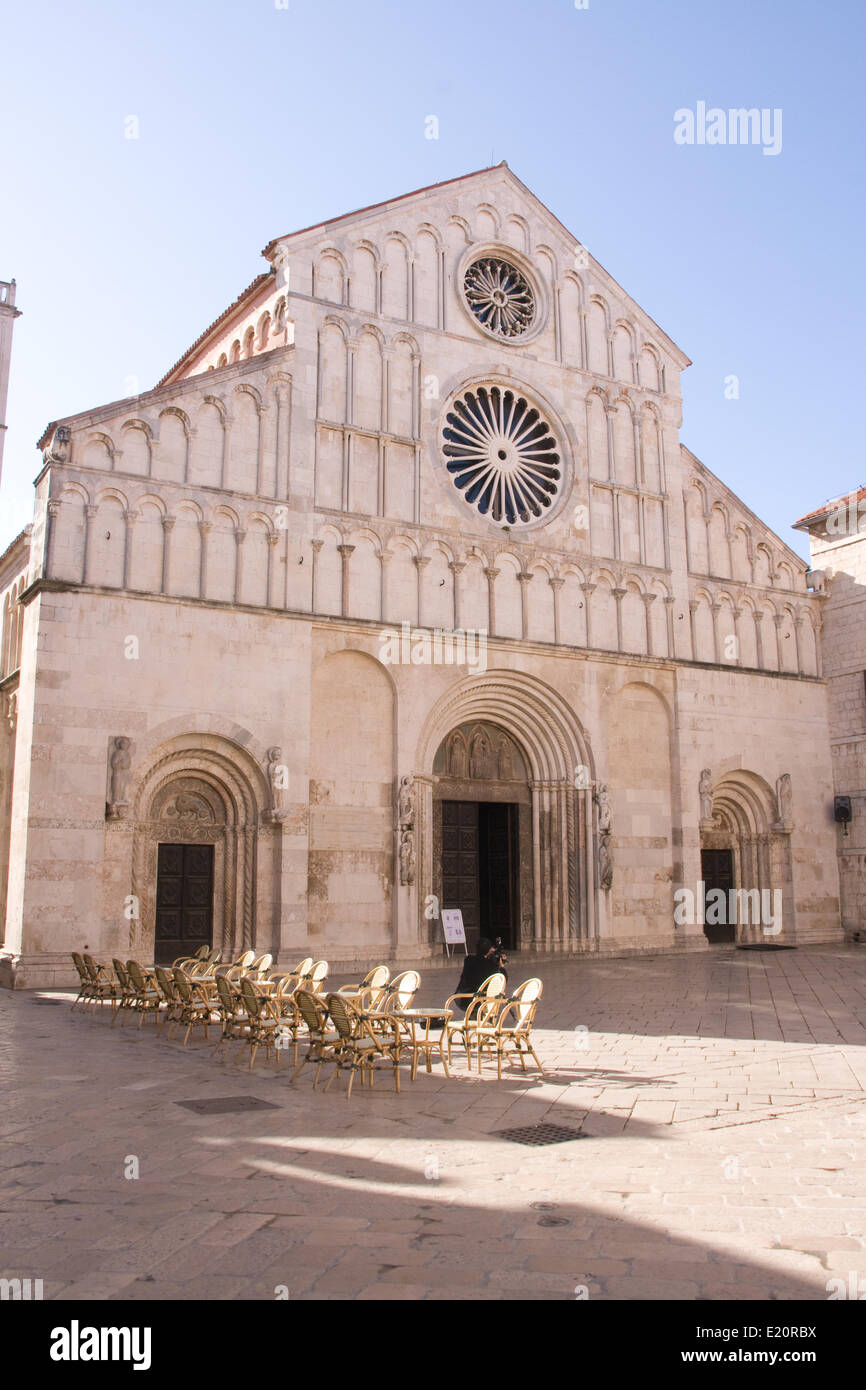 Église à Zadar Banque D'Images