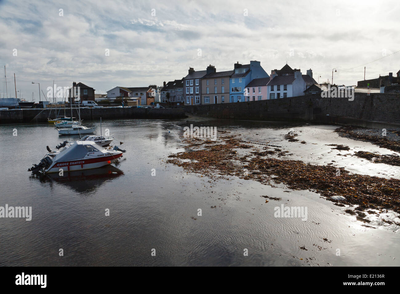 Port St Mary, à l'île de Man Banque D'Images