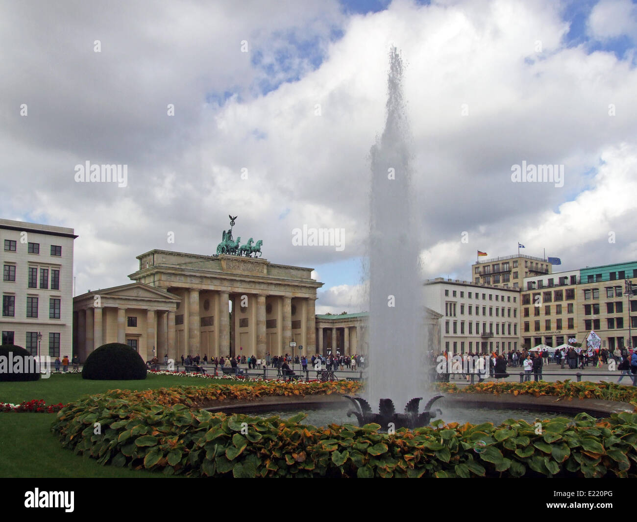 Pariser Platz Allemagne Berlin Banque D'Images