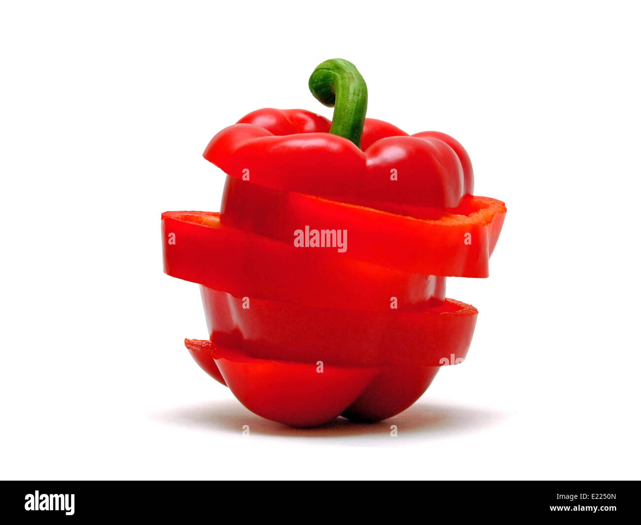 Poivrons rouges Banque D'Images