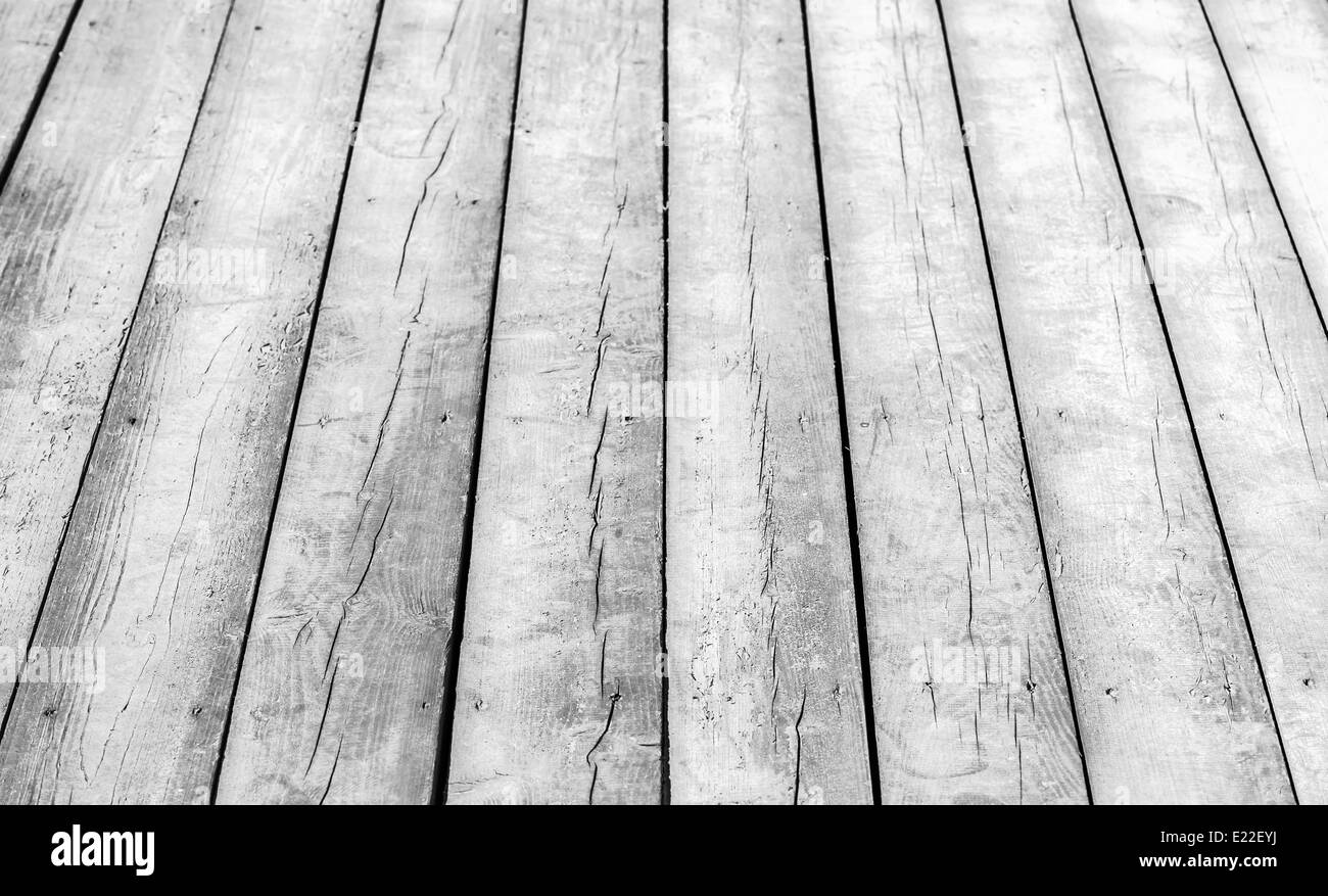 Plancher en bois fond photo texture avec la perspective Banque D'Images