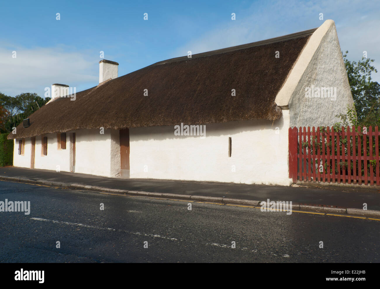 Robert Burns Cottage Alloway Ayrshire Banque D'Images