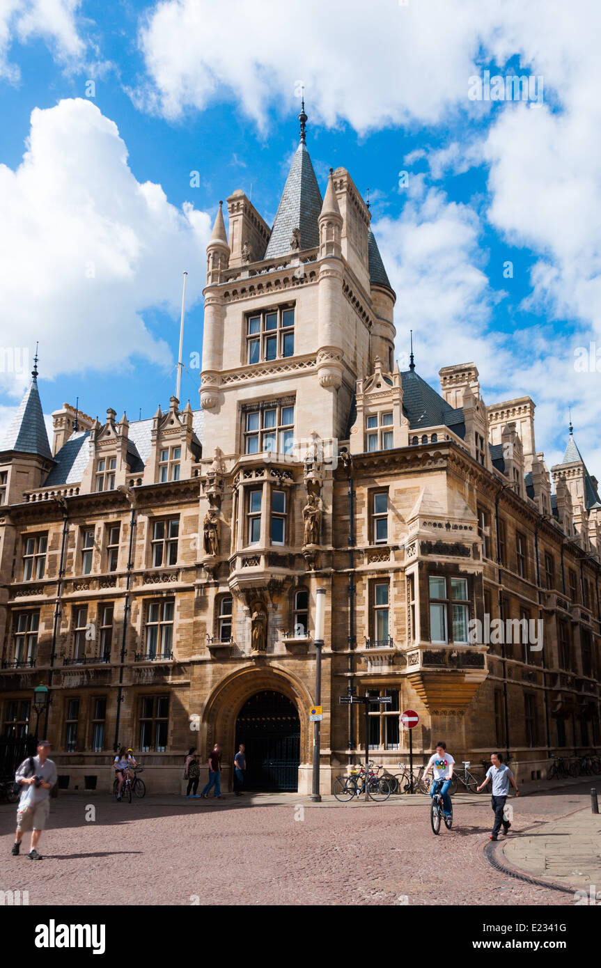 Arts College de l'Université de Cambridge, England, UK Banque D'Images