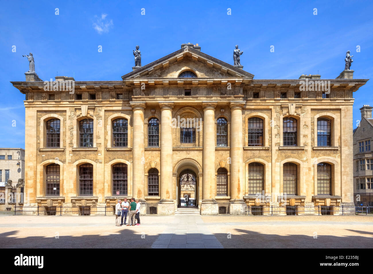 Bodleian Library, Oxford, Oxfordshire, Angleterre, Royaume-Uni Banque D'Images