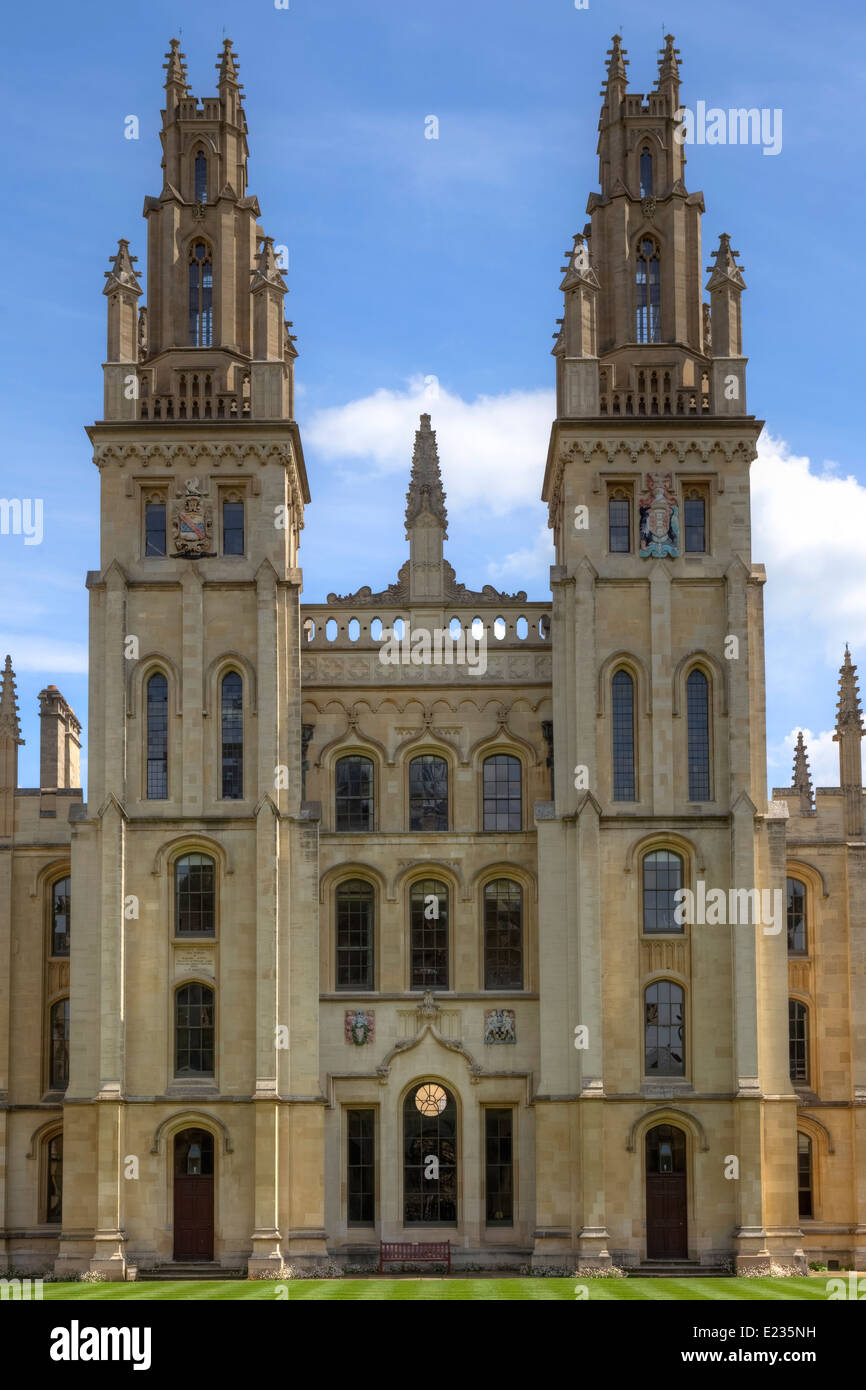 All Souls College, Oxford, Oxfordshire, Angleterre, Royaume-Uni Banque D'Images
