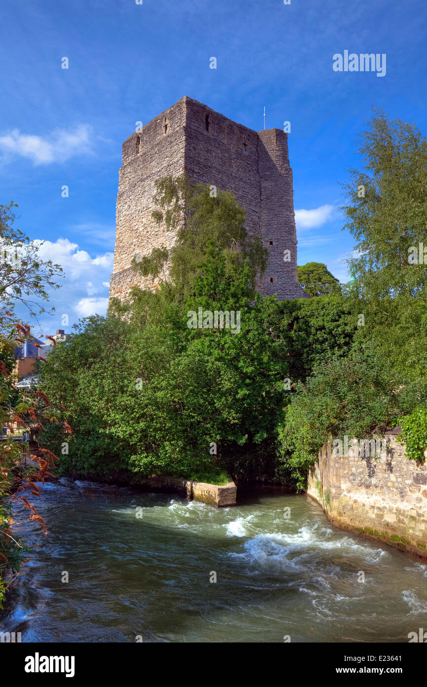 Château d'Oxford, Oxford, Oxfordshire, Angleterre, Royaume-Uni Banque D'Images