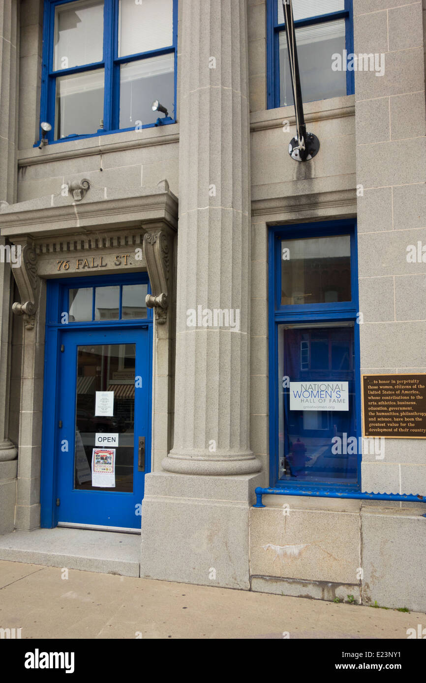 National Women's Hall of Fame à Seneca Falls, New York Banque D'Images