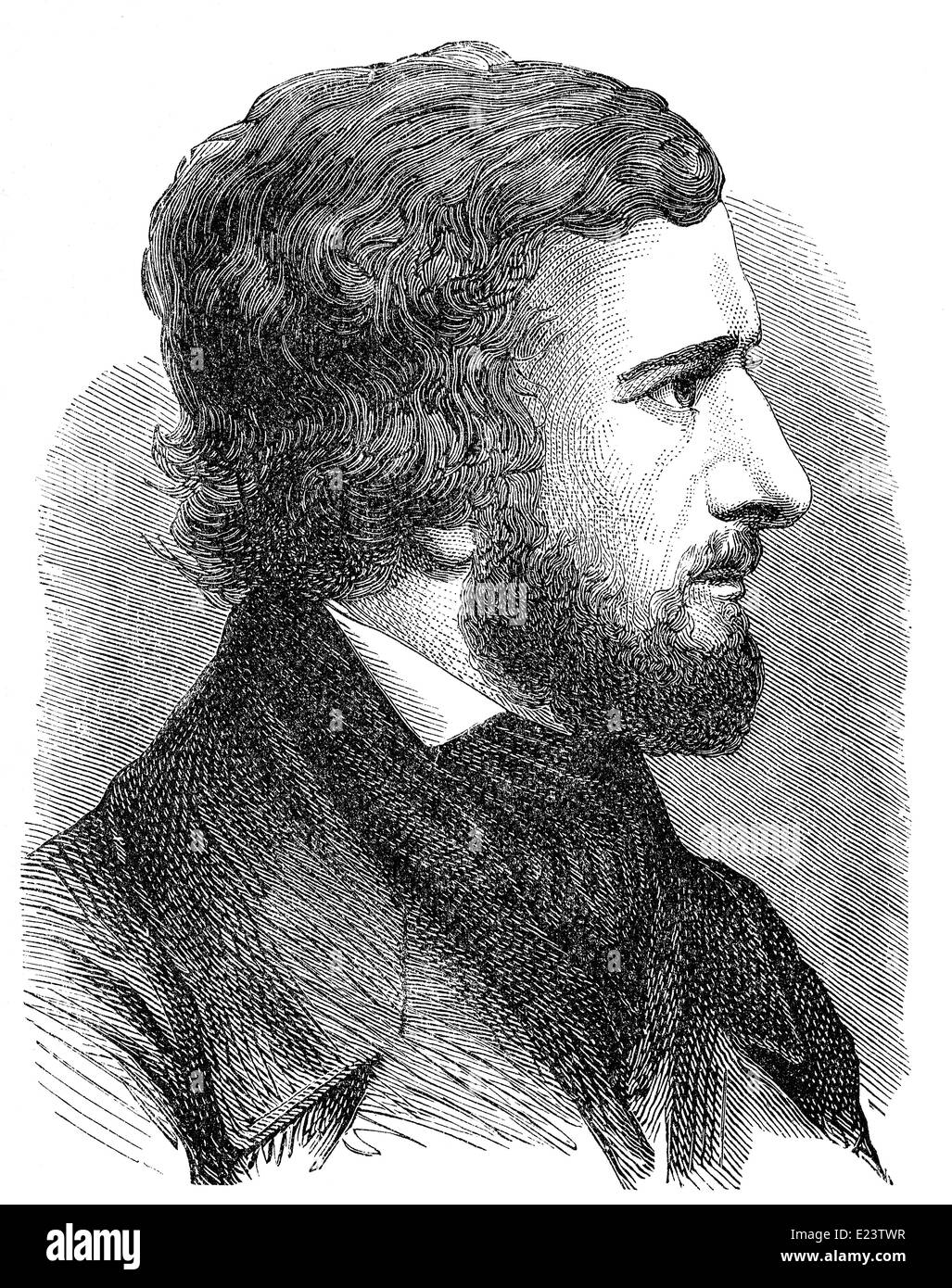 Armand Hippolyte Louis Fizeau, 1819 - 1896, un physicien français Banque D'Images