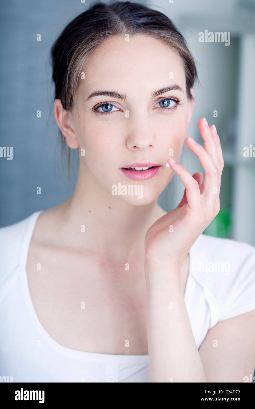 Traitement de l'herpès Banque D'Images