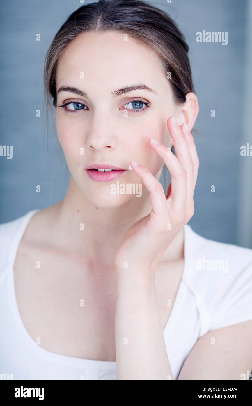 Traitement de l'herpès Banque D'Images