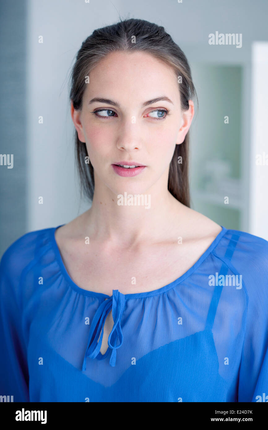 Gym du visage Banque D'Images