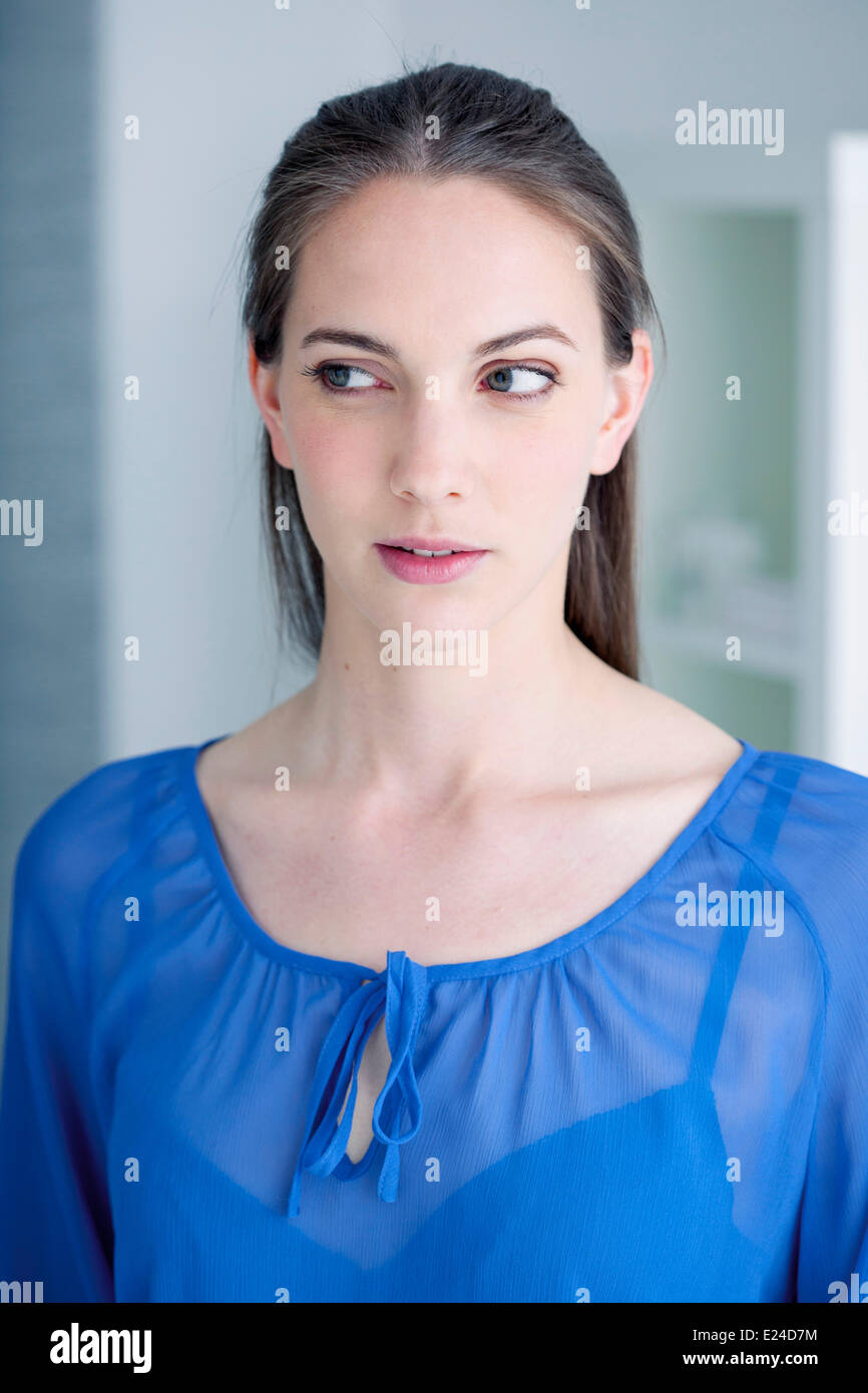 Gym du visage Banque D'Images