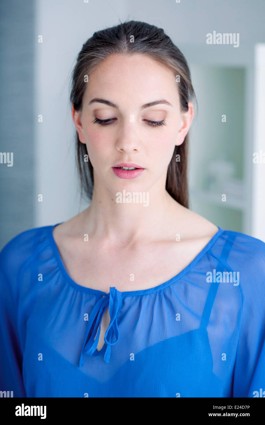 Gym du visage Banque D'Images